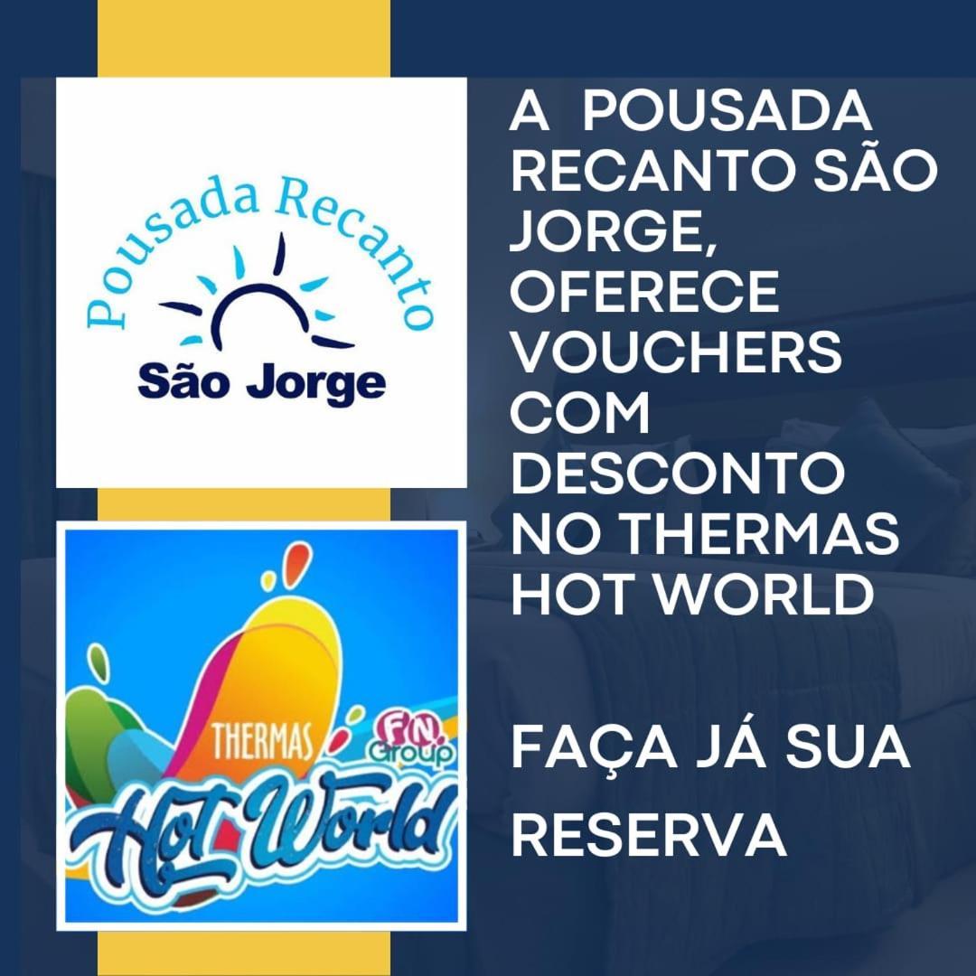 Pousada Recanto Sao Jorge Águas de Lindóia Esterno foto