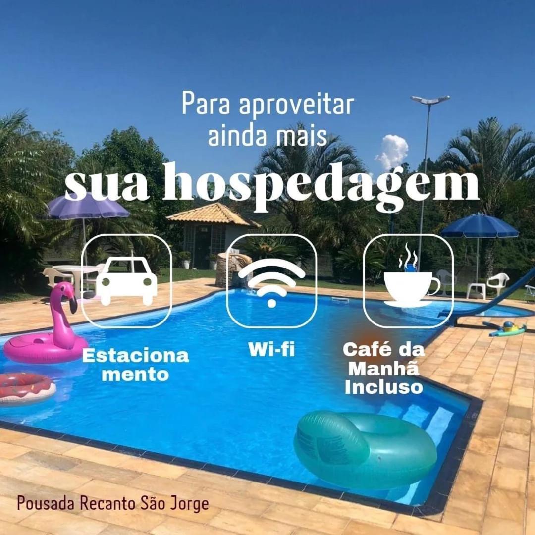 Pousada Recanto Sao Jorge Águas de Lindóia Esterno foto